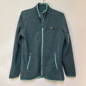 L.L.Bean Women's Fleece Full-Zip Jacket Size Medium